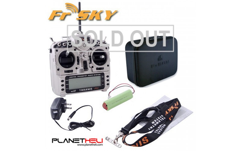 FrSky 2.4GHz ACCST TARANIS X9D PLUS without RX with Eva Case (Mode 2)